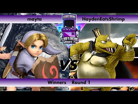Flynn's Arcade 084 Winners Round 1 - mayta (Young Link) vs HaydenEatsShrimp (King K. Rool) SSBU 2023