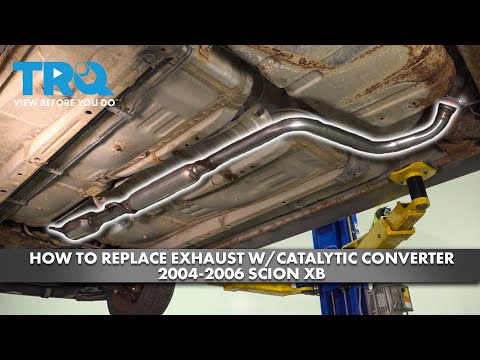 How to Replace Exhaust Pipe with Catalytic Converter 2004-2006 Scion XB