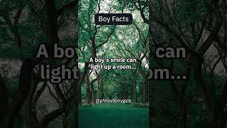 A boy's smile can light up a room...
