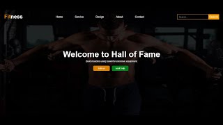Responsive Fitness page using HTML & CSS | شرح بالدارجة