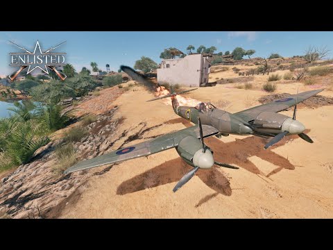 Grooving in the Gorge of Tunisia. USA (BR 3) vs. Germany. Enlisted gameplay.
