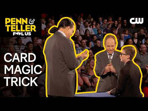13-Year-Old Magician Performs Card Magic Trick | Penn & Teller: Fool Us | The CW