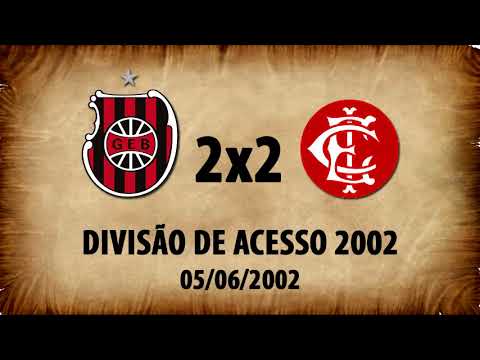 G.E.Brasil 2x2 Inter-SM - Divisão de Acesso 2002