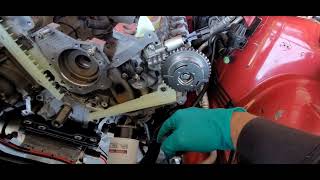 4.6 3v ported heads install and timming set replacement...it runs again!