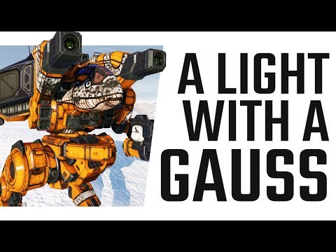 A Light Mech with a Gauss Rifle! The Cougar! Mechwarrior Online The Daily Dose #543