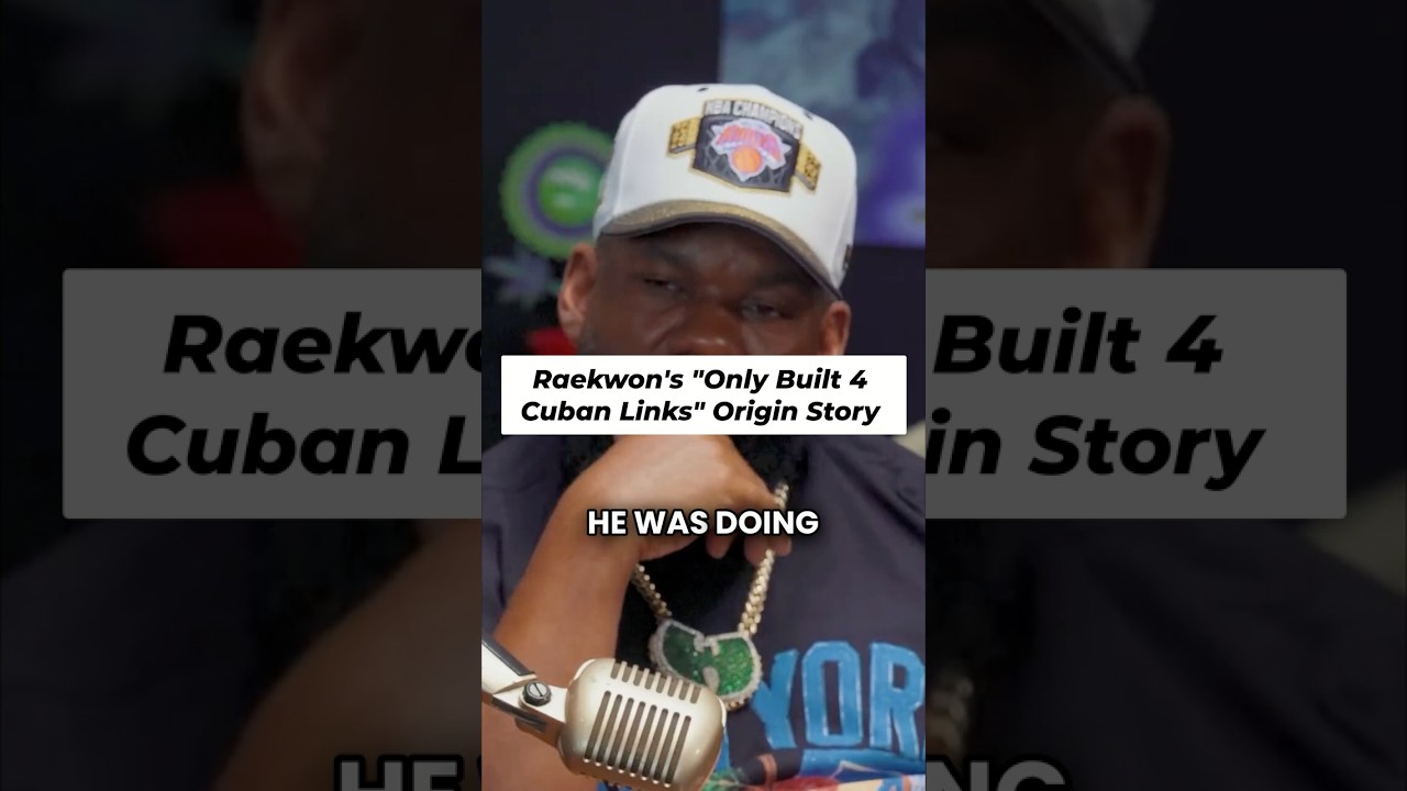 How "Only Built 4 Cuban Links" Was Created #wutang #ghostfacekillah #raekwon #nyc