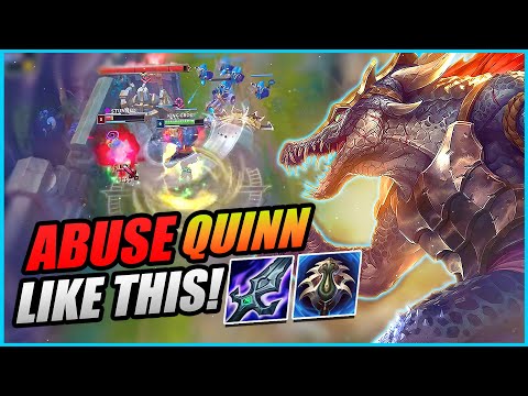 Abuse Quinn Effortlessly | Renekton Vs Quinn | Commentary #24