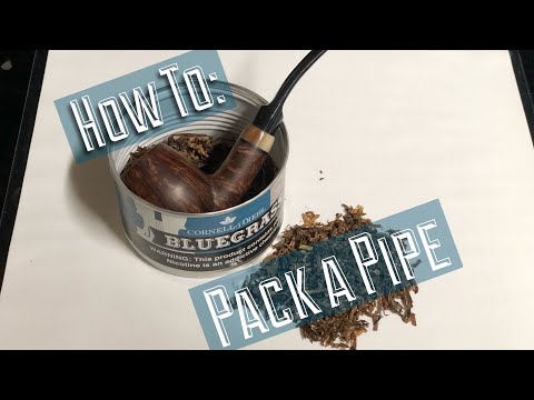 Pipes 101 - How To Pack Your Pipe (Simplified Frank Method)