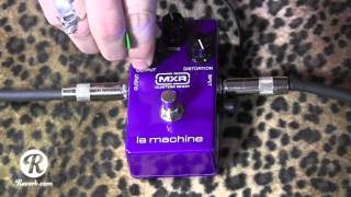 MXR Custom Shop LA MACHINE octave fuzz & beyond pedal demo w/ Kingbee Tele