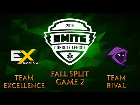SMITE Console League EU Fall Split Week 3 - Team eXcellence vs. Team Rival (Game 2)