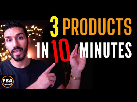 Amazon FBA Product Research HACK - Found 3 Products In 10 MINUTES!