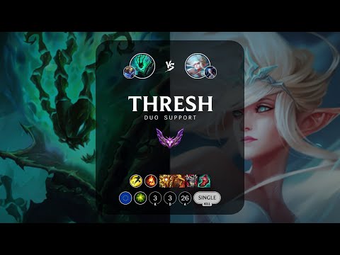 Thresh Support vs Janna - EUW Master Patch 13.6