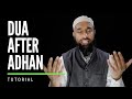 How to Recite Dua After Adhan with Tajweed