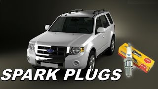 How To Replace Spark Plugs Ford Escape 2008-2012 ford escape spark plug replacement ) #fordescape