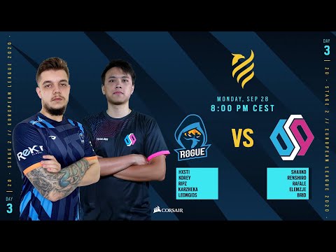 Team BDS vs Rogue // Rainbow Six European league 2020 - Stage 2 - Playday #3