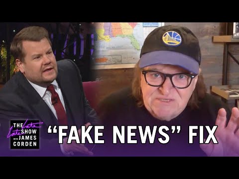 マイケル・ムーアが「フェイクニュース」に答えを出す (Michael Moore Has an Answer for 'Fake News')