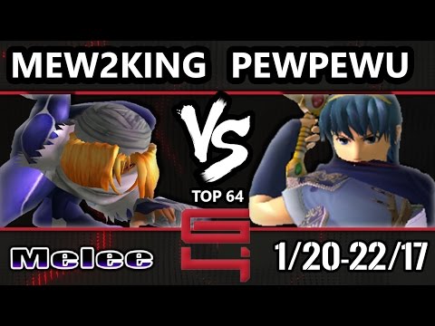 Genesis 4 SSBM - FOX MVG Mew2king (Sheik) Vs. CLG PewPewU (Marth) Smash Melee Winners Ro16