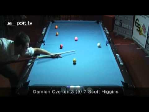 Damian Overton v Scott Higgins - GB9 Pro Cup Quarter Final 2009