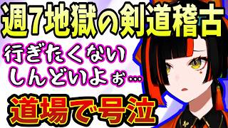 地獄の剣道稽古でも逃げださなかった蝶屋はなび【ぶいすぽ/蝶屋はなび/切り抜き/雑談】