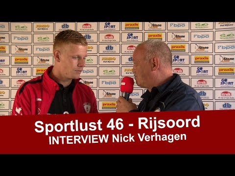 Interview Nick Verhagen Sportlust '46 - Rijsoord