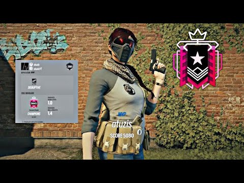 THIS IS HOW A CONSOLE CHAMPION MAKE RANKED LOOK EASY (RAINBOW SIX SIEGE)