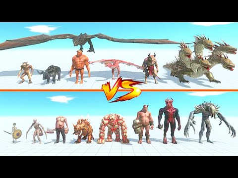 INFERNAL VS FANTASY ANIMAL - ANIMAL REVOLT BATTLE SIMULATOR ARBS