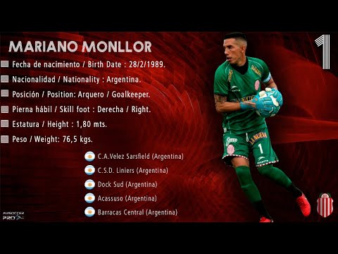 Mariano Monllor #1 // Arquero - Goalkeeper // Barracas Central 2021