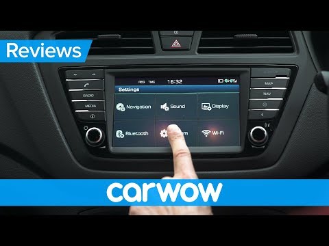 Hyundai i20 2018 infotainment and interior review | Mat Watson Reviews