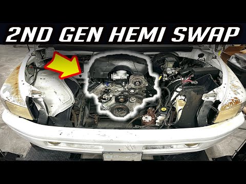 2nd Gen Dodge Ram 1500 HEMI Engine Swap 94-01