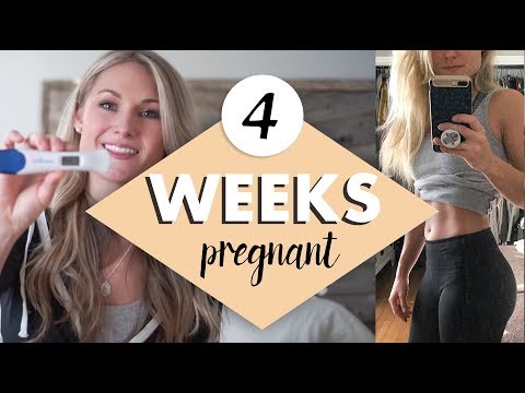 4 WEEKS PREGNANT - Early signs & Symptoms of Pregnancy and Telling my Husband