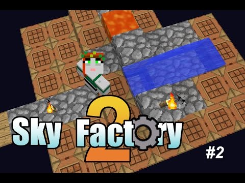Sky Factory 2 (Modded Minecraft) - 02 - Cobble Generator