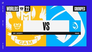 Worlds 2022 - Group Stage - D3 - GAM vs RGE