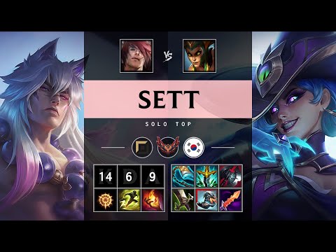 Sett Top vs Cassiopeia - KR Grandmaster Patch 25.05