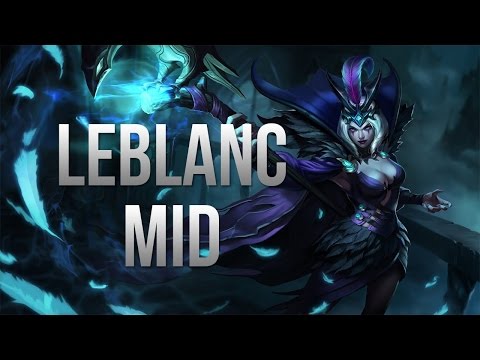 001 Leblanc vs Lissandra Mid Gameplay