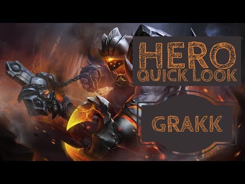 Grakk: Hero Quick Look - Arena of Valor