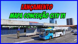 🔴Gameplay Novo Mod Mapa Conceição City V1 | Proton Bus Simulator | PBSU | Mods | Simulador PBS2