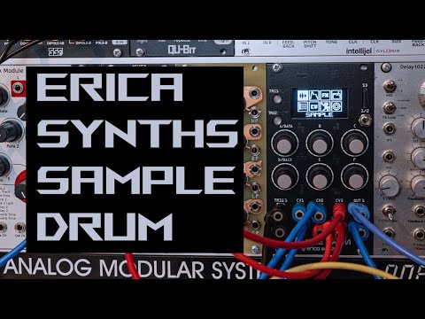 Erica Synths Sample Drum 2014 - Present - Black image 2