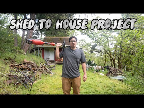 Starting The Shed To House (Also Things I Need To Say)