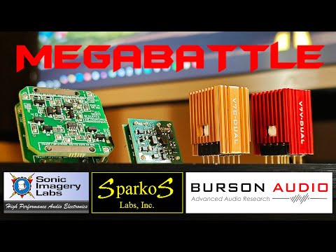 Сравнительное прослушивание дискретных ОУ: Burson V7, Sparkos, Sonic Imagery! [DacMaster]