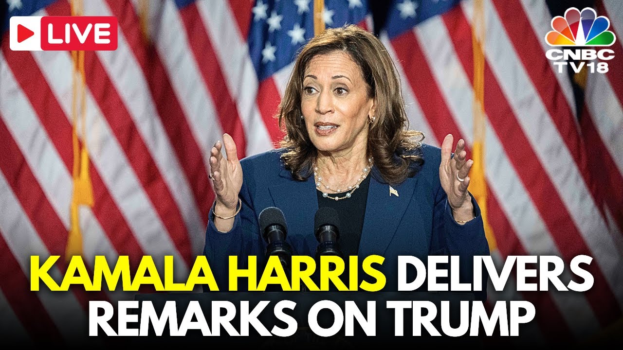 Kamala Harris LIVE: Harris Slams Speaker Johnson's Comments About Obamacare and CHIPS Act | N18G