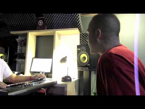 Bigstat and Ralphie-O in the Studio