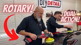 TEST: Does a rotary polisher give you shinier paint than a d