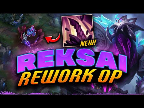 S14 Rework Rek'sai Most Broken Jungler In The Game | Indepth Guide