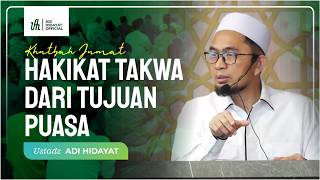 Download lagu Khutbah Jum’at: Hakikat Takwa dari Tujuan Puasa – Ustadz Adi Hidayat mp3