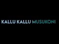 Kallu Kallu Kallu Musukoni Status Lyrics Video