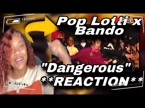 Redslay Reacts To Pop Lotti x Bando - "Dangerous" **[Music Video]**