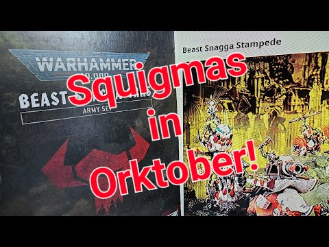Squigmas in Orktober! Should you buy the Beast Snagga Stampede Christmas Battleforce?