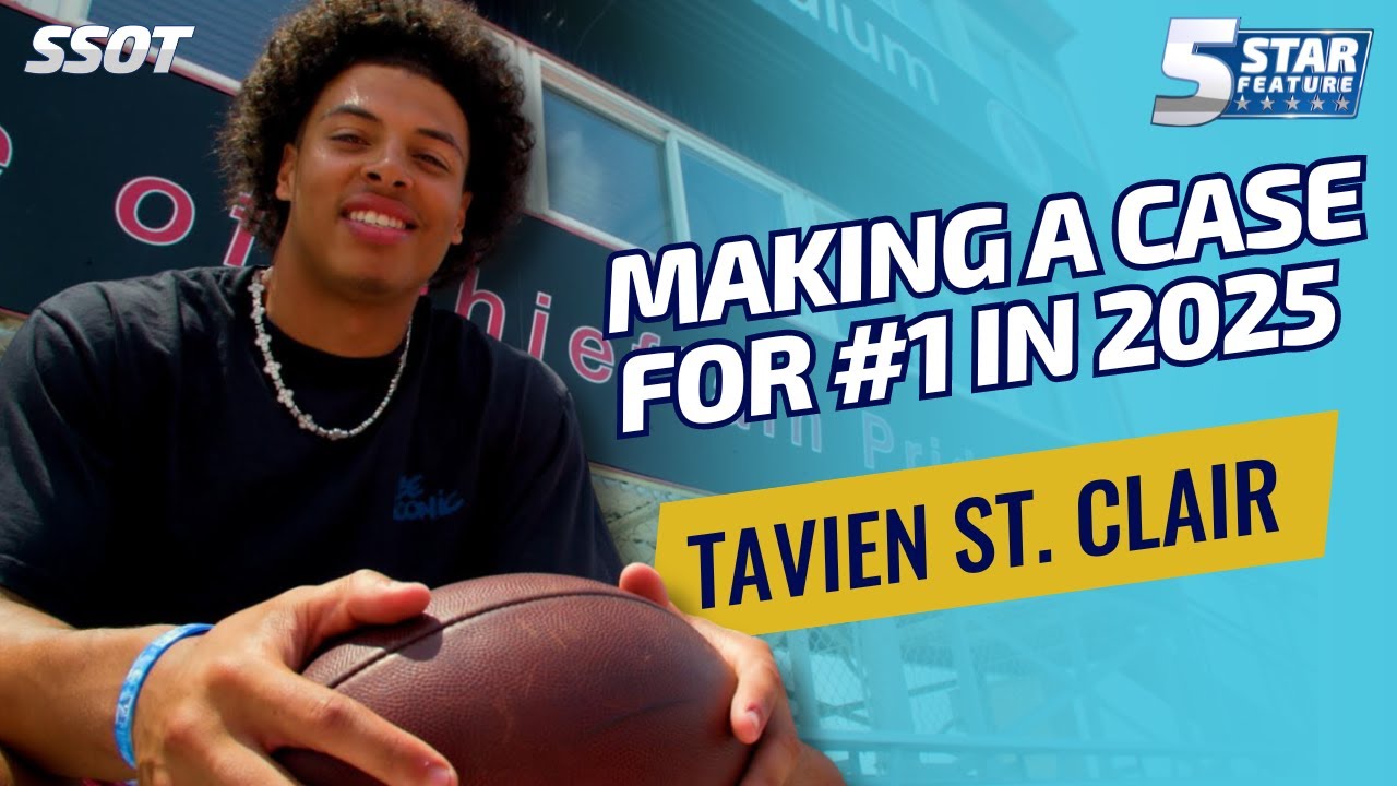 Rising Star: Tavien St. Clair - Future Ohio State QB Shines in Bellefontaine