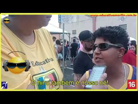 TV Educativa Valquíria Meneghel entrevista Maiu na 5ª Parada LGBTQIAPN Mais Marrilia SP