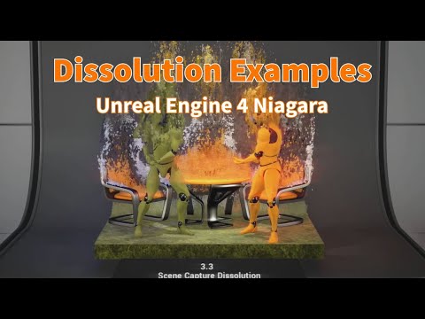 Unreal Engine 4 Niagara Dissolution Examples Documentation | Marketplace